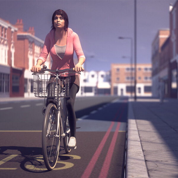 Cycle safety animations