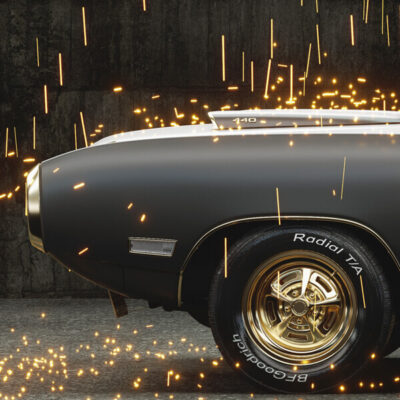 Dodge Super Bee visualisations