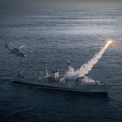 T23 Missile launch Visual and animation
